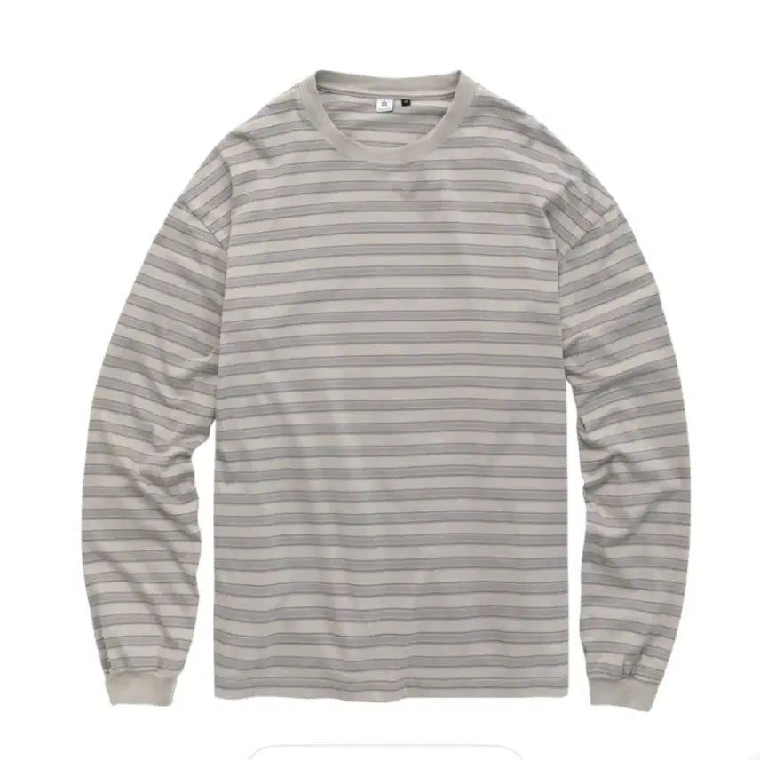 [BUNJANG] Polytelu Stripe Long Sleeve Ecru 4 / 폴리테루 스트라이프 롱슬리브 에크루 4