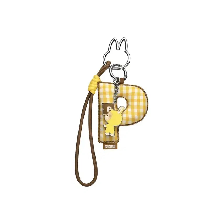 [BUNJANG] POP MART Labubu Initial (P) Keyring / [팝마트] 라부부 이니셜(P)