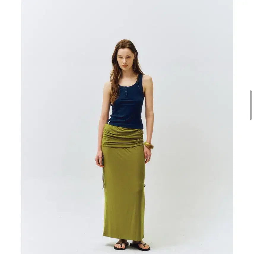 [BUNJANG] Cita Long Skirt / 씨타 롱스커트 블랙
