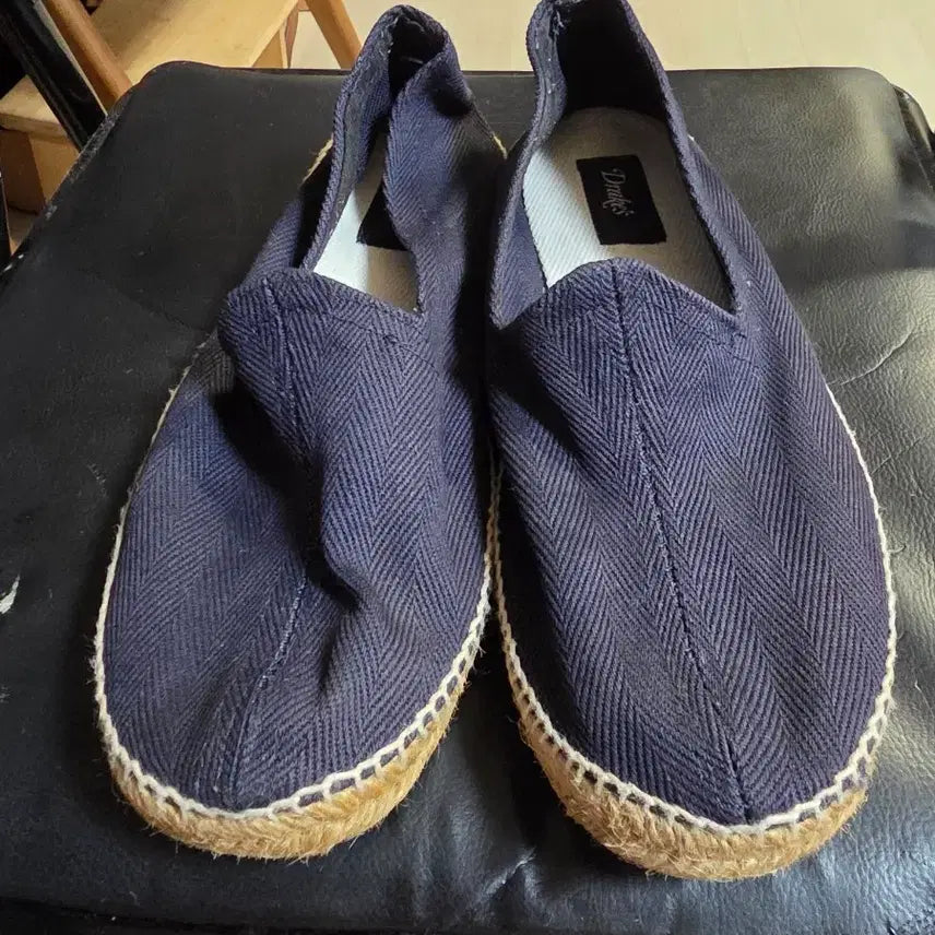 [BUNJANG] Drake's Herringbone Espadrille Slip-on / 남자275~280)드레익스(Drake's)헤링본에스파듀에스파드리유슬립온