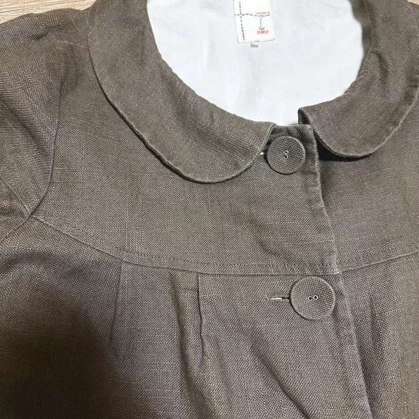 [BUNJANG] Samantha Moss Round Collar Pintuck Button Jacket / sm2 사만사모스 둥근 카라 핀턱 왕단추 자켓 모리 모리걸 사와코