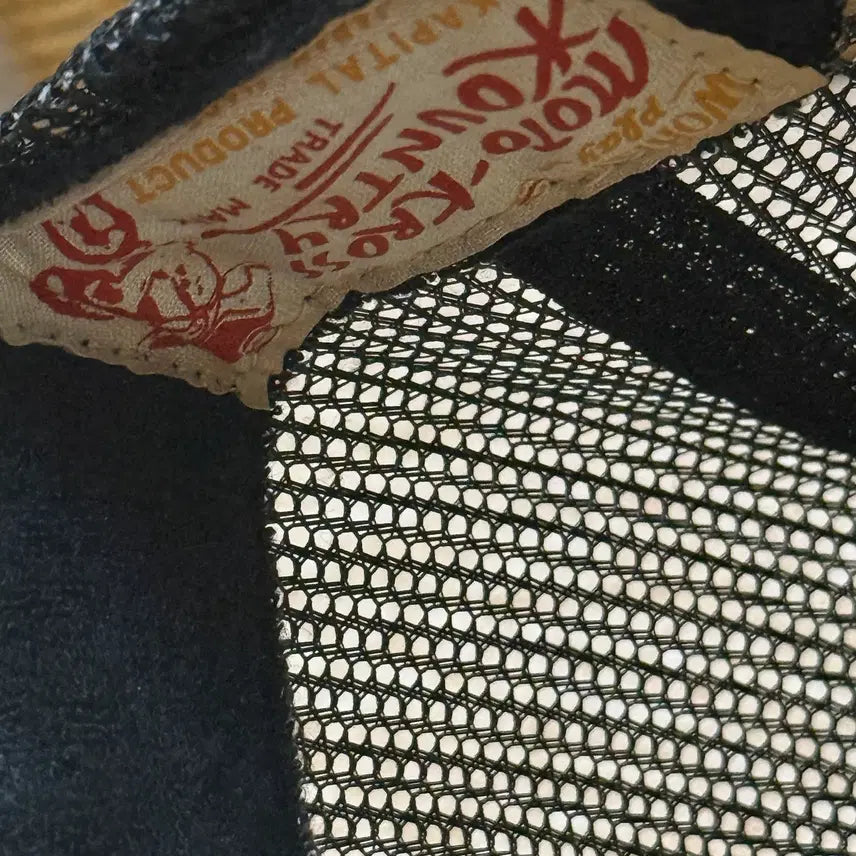 [BUNJANG] KAPITAL Mesh Cap Black and White Embroidery / 캐피탈 KAPITAL 메쉬 캡 판매 원사이즈 검흰 자수판 판매