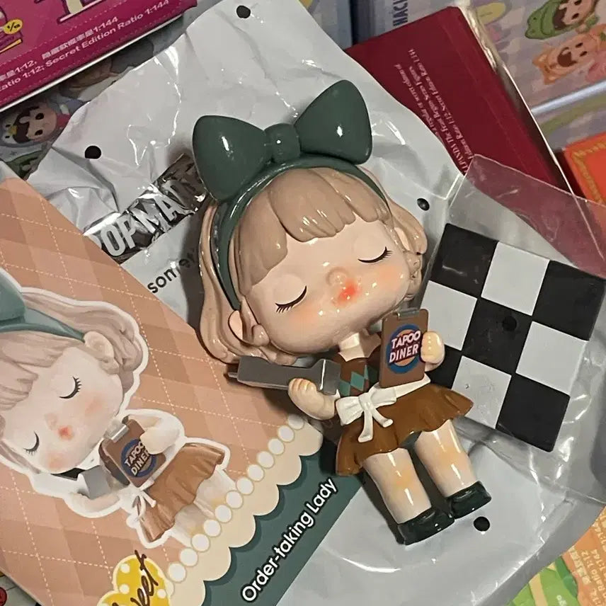 [BUNJANG] TAPOO Diner Series Figure (Cashier/Waitress) / (새상품)TAPOO 타푸 다이너 시리즈 피규어
