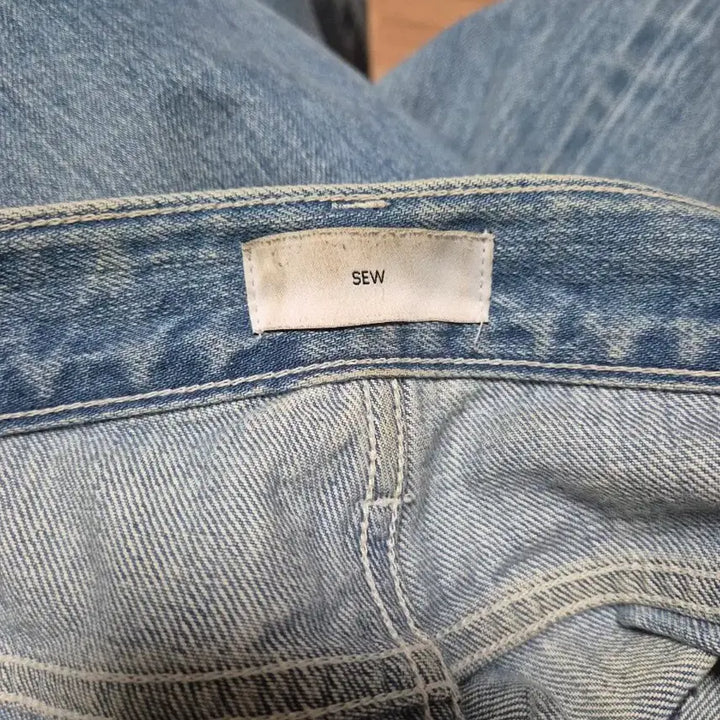 [SOLD OUT] [SEW] 스테디에브리웨어 셀비지 데님 팬츠 (미디엄 블루) 2사이즈