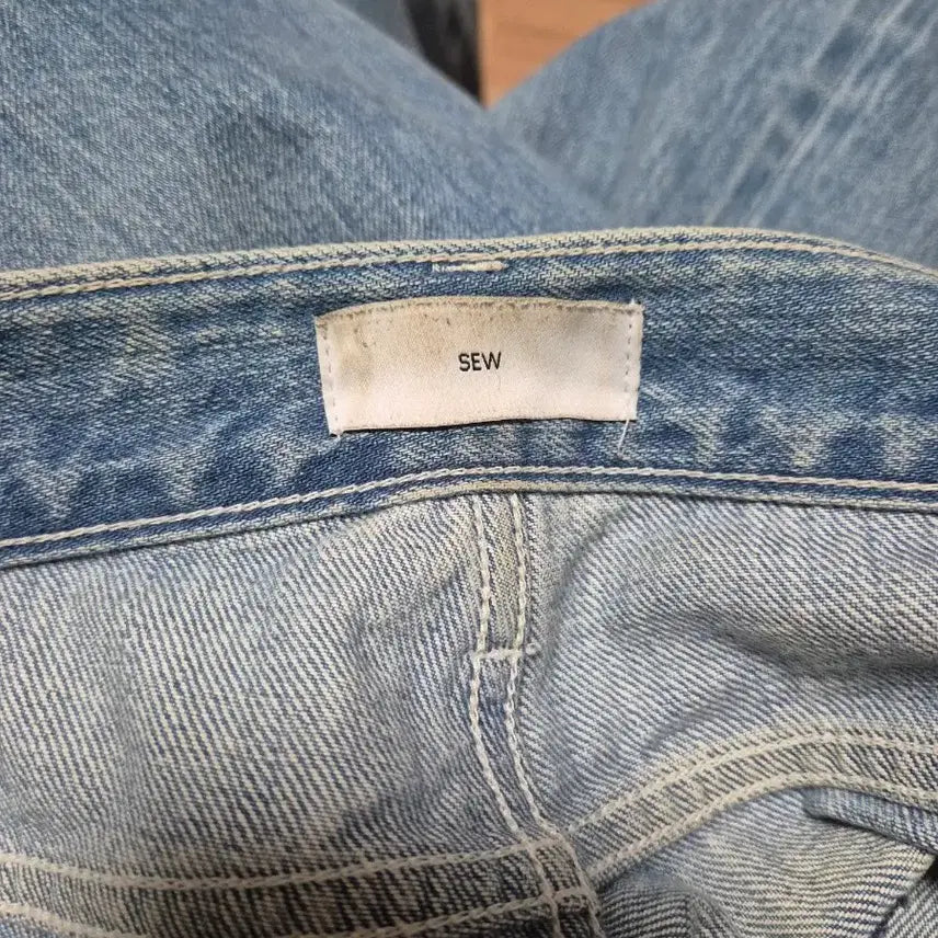[SOLD OUT] [SEW] 스테디에브리웨어 셀비지 데님 팬츠 (미디엄 블루) 2사이즈