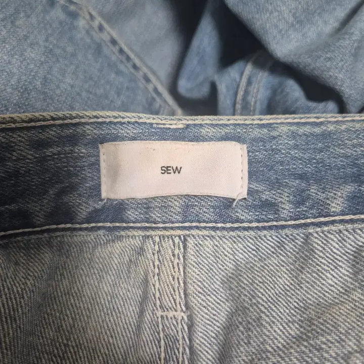 [SOLD OUT] [SEW] 스테디에브리웨어 셀비지 데님 팬츠 (미디엄 블루) 2사이즈
