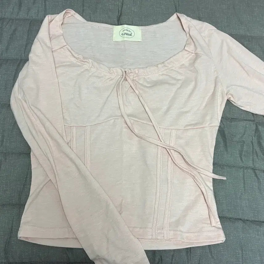 [BUNJANG] O,neul Nancy Top - Indie Pink Blouse / 오이니 [o,neul] nancy top 낸시탑 인디핑크