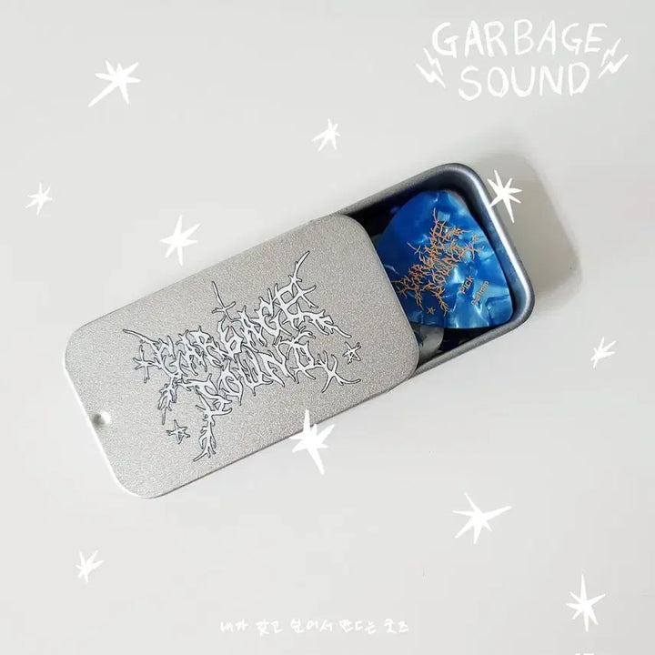 [BUNJANG] Garbage Time KABTA Gitah Pick Tin Case Set Bundle / 가비지타임 갑타 내만굿님 기타 피크 틴케이스 세트 일괄