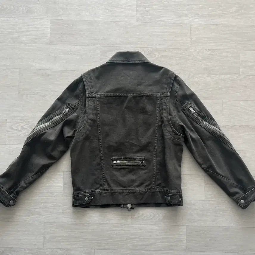 [BUNJANG] NEXZ Zipper Trucker Jacket Khaki / [1] 넥스트도어립스 트러커 자켓 새상품