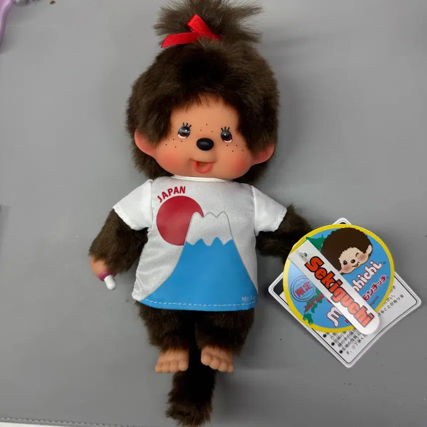[BUNJANG] Monchhichi Fuji Limited Edition Girl Doll / 몬치치 지역한정 후지산 여아 인형