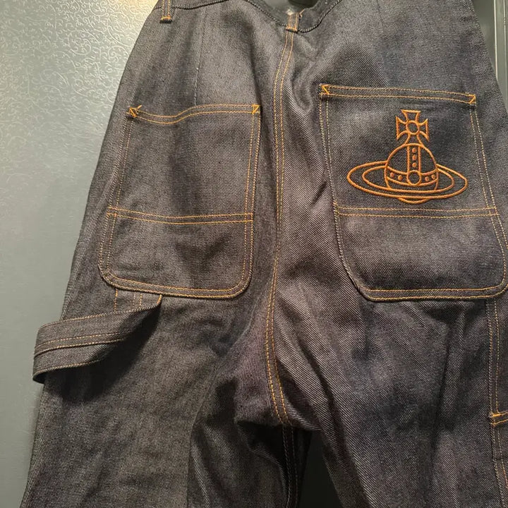 [BUNJANG] Vivienne Westwood Carpenter Denim Jeans / 비비안웨스트우드 레드라벨 데님