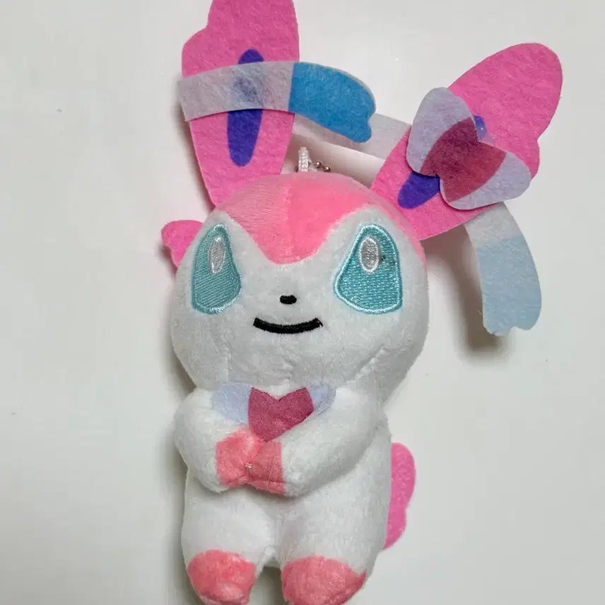 [BUNJANG] Pokemon Sylveon Doll Keychain / 포켓몬스터 님피아 인형 키링