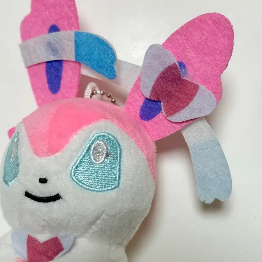 [BUNJANG] Pokemon Sylveon Doll Keychain / 포켓몬스터 님피아 인형 키링