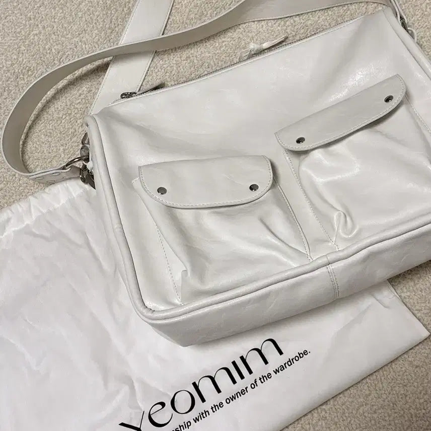 [BUNJANG] Yeomim Cream Camera Bag / 여밈 카메라백 크림