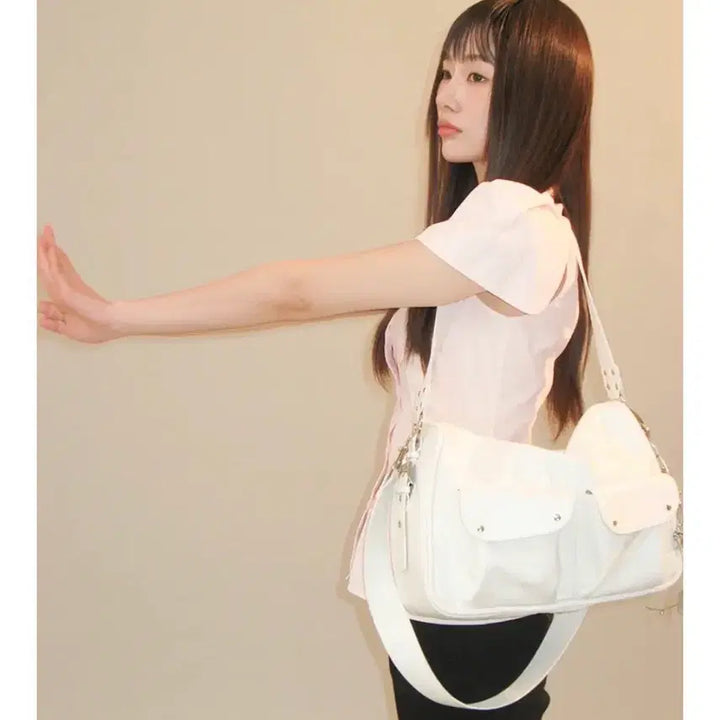 [BUNJANG] Yeomim Cream Camera Bag / 여밈 카메라백 크림