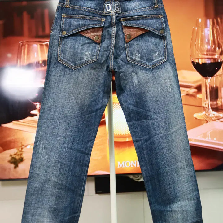 [BUNJANG] Dolce &amp; Gabbana DG Back Logo Vintage Denim Jeans / 돌체앤가바나 DG 백로고 빈티지 데님 31