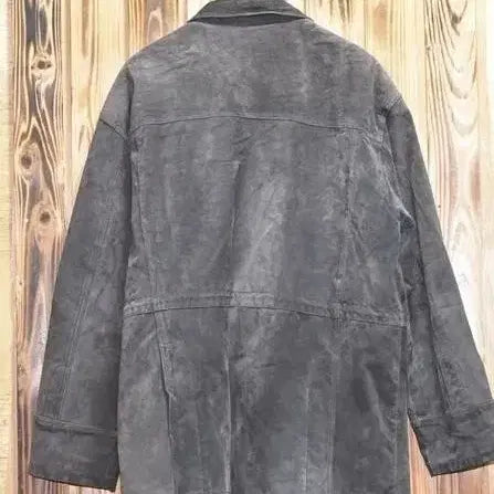 [BUNJANG] Suede Leather Half Coat / 진짜 스웨이드 가죽 하프 코트 판매