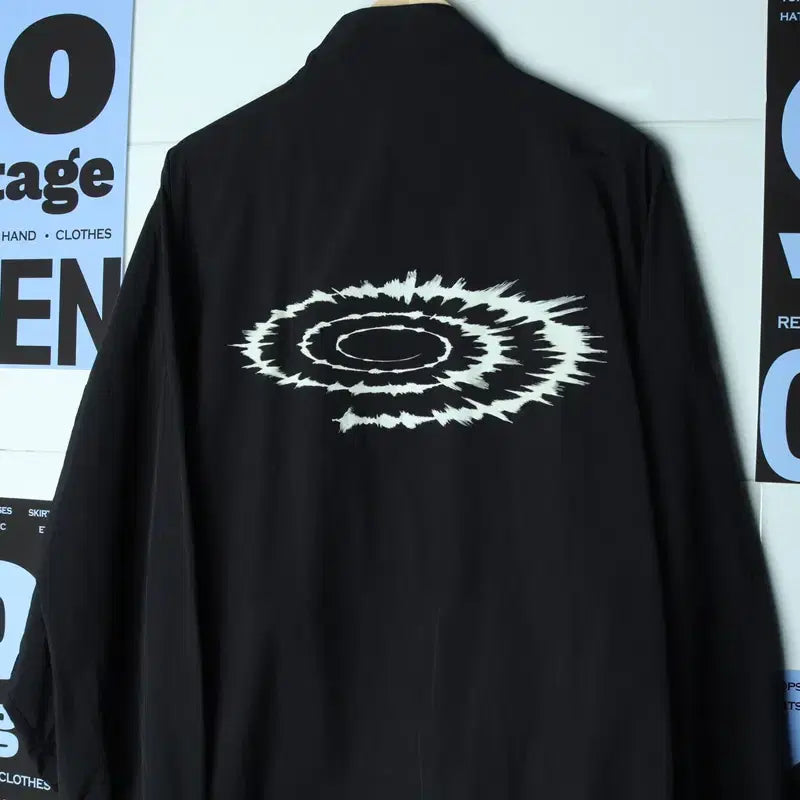 [BUNJANG] I Don't Wanna Sell Oversized Windbreaker Jacket / (XL-3XL) 아이돈워너셀 집업 바람막이 점퍼자켓 박시-1768B