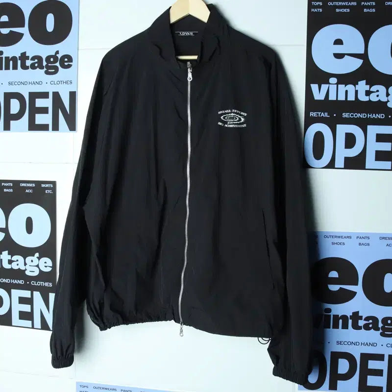 [BUNJANG] I Don't Wanna Sell Oversized Windbreaker Jacket / (XL-3XL) 아이돈워너셀 집업 바람막이 점퍼자켓 박시-1768B