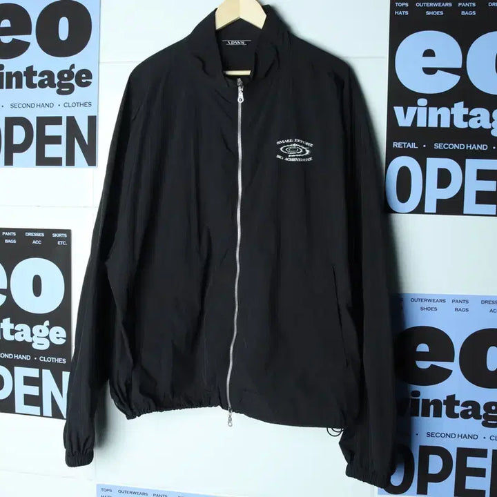 [BUNJANG] I Don't Wanna Sell Oversized Windbreaker Jacket / (XL-3XL) 아이돈워너셀 집업 바람막이 점퍼자켓 박시-1768B