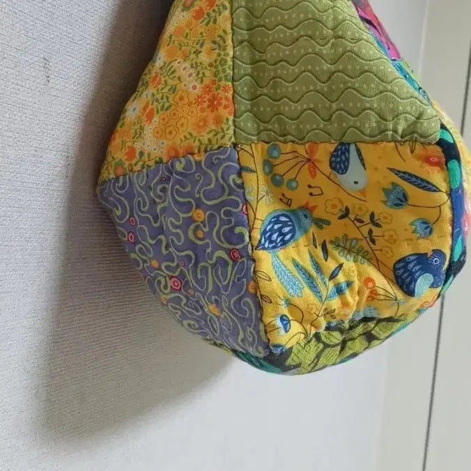 [BUNJANG] Handmade Patchwork Shoulder Bag / 패치워크 숄더백 토트백 핸드메이드