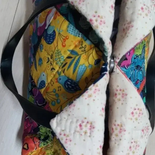 [BUNJANG] Handmade Patchwork Shoulder Bag / 패치워크 숄더백 토트백 핸드메이드