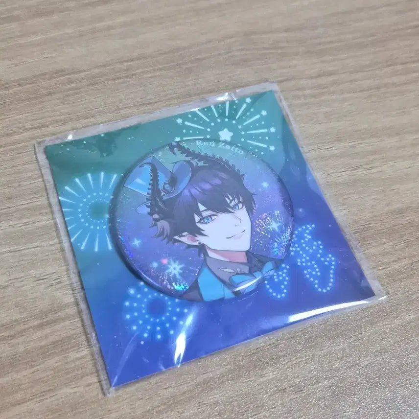 [BUNJANG] Ren Zotto Hologram Badge / 애니메이트 렌 조토 홀로그램 뱃지 미개봉