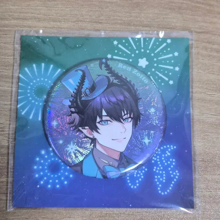 [BUNJANG] Ren Zotto Hologram Badge / 애니메이트 렌 조토 홀로그램 뱃지 미개봉