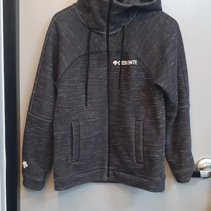 [BUNJANG] Descente Fleece Lined Hoodie 95 / 데상트 기모 후드집업 95
