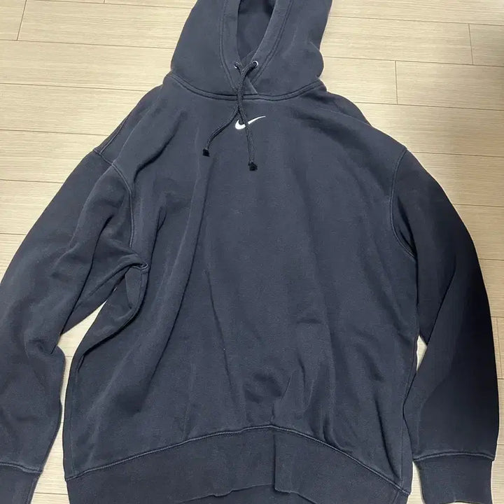 [BUNJANG] Nike Swoosh Hoodie Black L / 나이키후드티