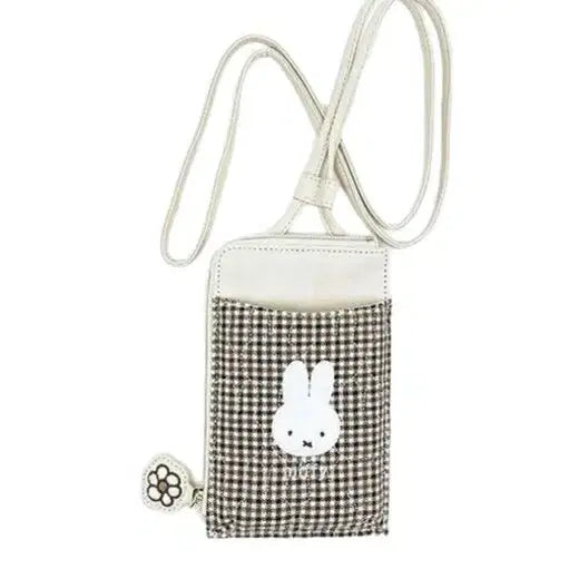[BUNJANG] Dick Bruna Miffy Quilted Check Bag / (정품) 딕부르너 미피 퀄팅 체크 가방 팝니다!