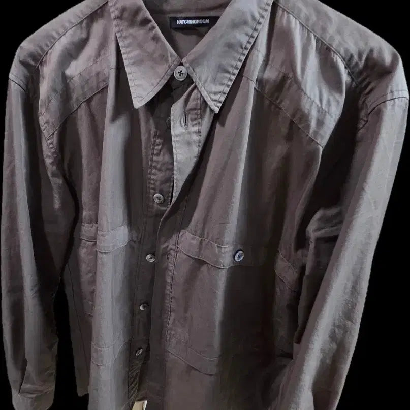 [BUNJANG] Hatching Room Bone Shirts Brown Shirt / [3]해칭룸 본셔츠 bone shirts 브라운