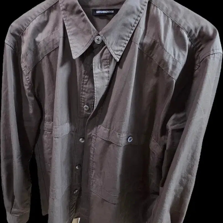 [BUNJANG] Hatching Room Bone Shirts Brown Shirt / [3]해칭룸 본셔츠 bone shirts 브라운