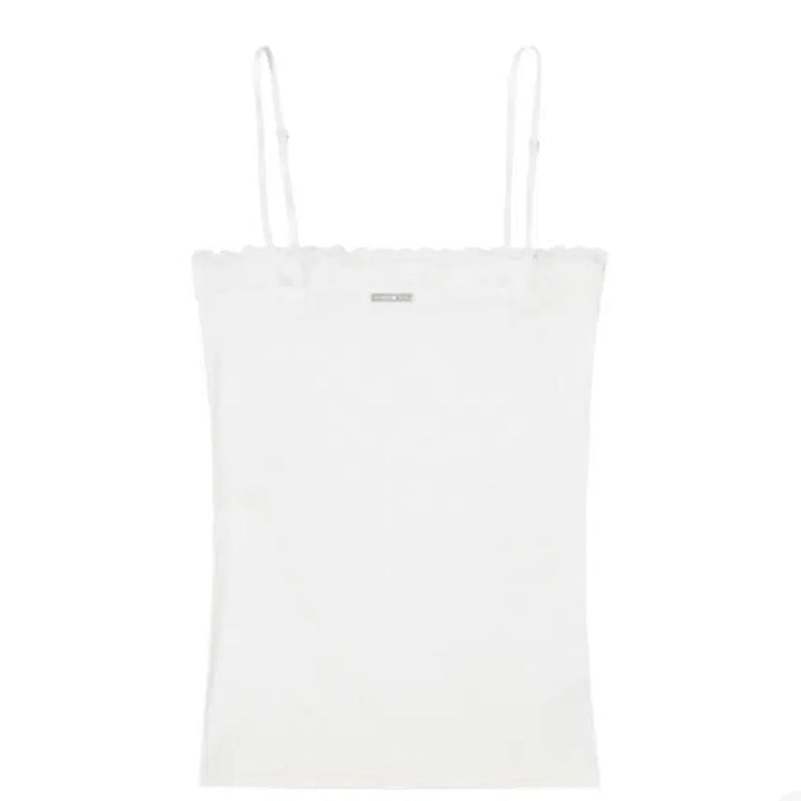 [BUNJANG] Bohemian Seoul Lace Sleeveless Top / 보헤미안서울 레이스 슬리브리스 아이보리