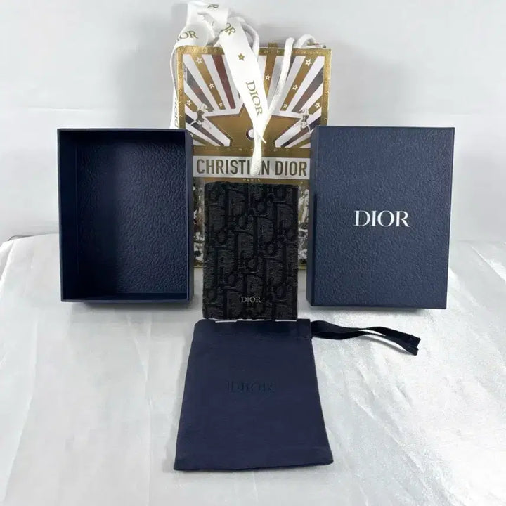 [BUNJANG] Dior Oblique 2-Fold Card Wallet / (2025.11.09)(새상품급)디올 오블리크 2단 카드지갑