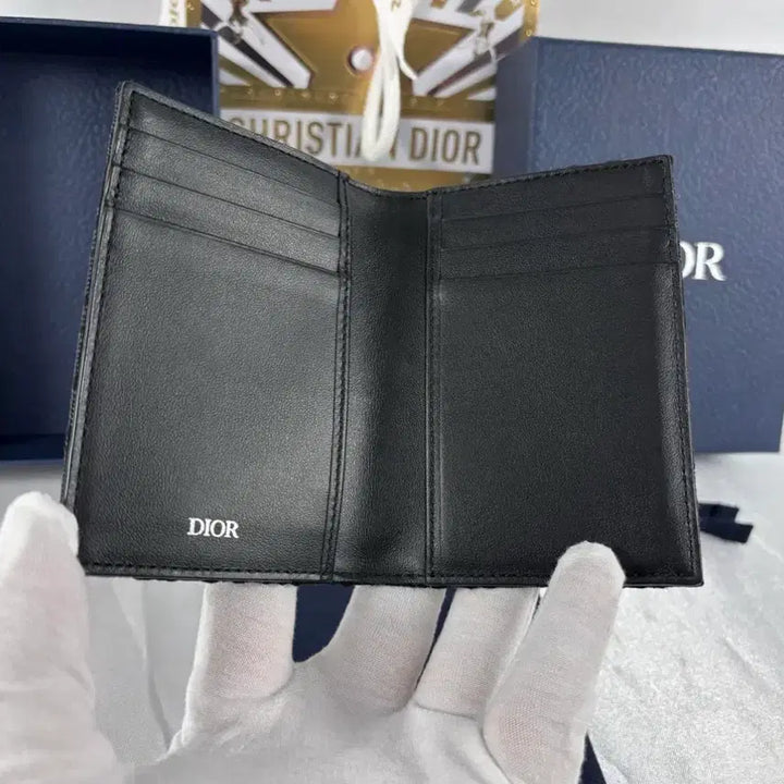 [BUNJANG] Dior Oblique 2-Fold Card Wallet / (2025.11.09)(새상품급)디올 오블리크 2단 카드지갑