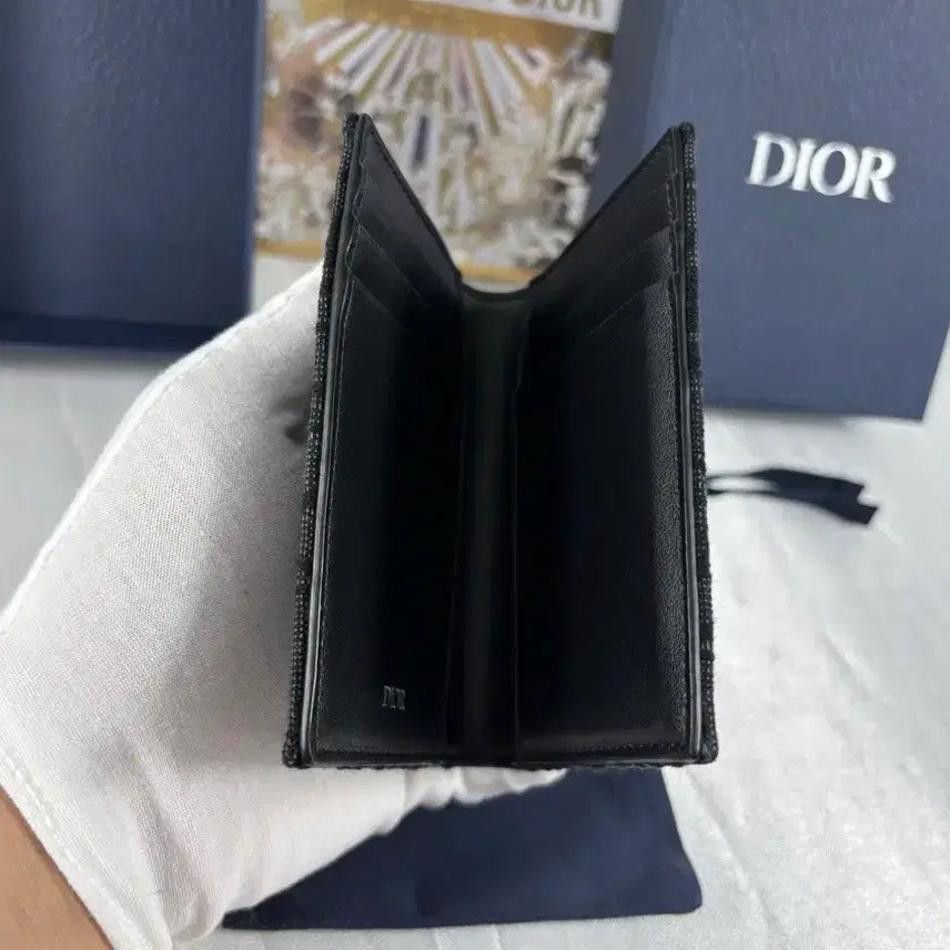 [BUNJANG] Dior Oblique 2-Fold Card Wallet / (2025.11.09)(새상품급)디올 오블리크 2단 카드지갑