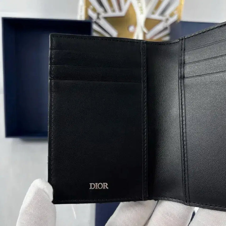 [BUNJANG] Dior Oblique 2-Fold Card Wallet / (2025.11.09)(새상품급)디올 오블리크 2단 카드지갑
