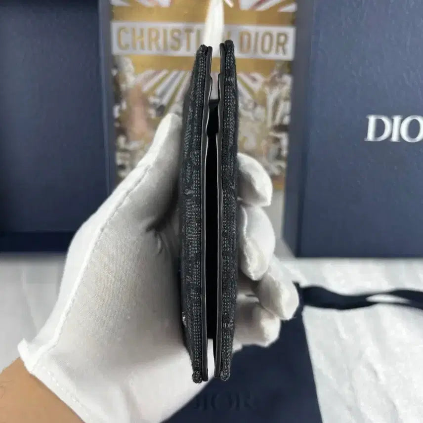 [BUNJANG] Dior Oblique 2-Fold Card Wallet / (2025.11.09)(새상품급)디올 오블리크 2단 카드지갑