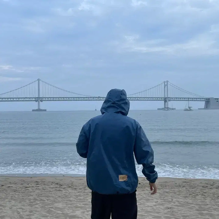 [BUNJANG] Plastic Product Windbreaker Jacket / (L)플라스틱프로덕트 바람막이