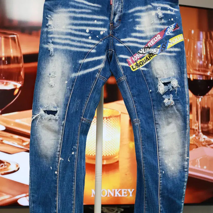 [BUNJANG] Dsquared2 Kenny Twist Vintage Wash Jeans / 디스퀘어드2 빈티지 워싱 케니진