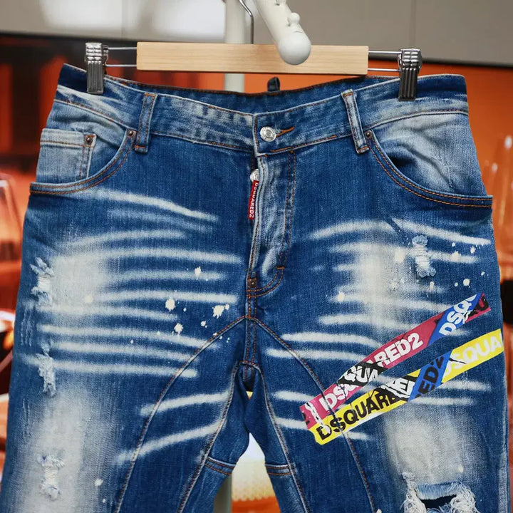 [BUNJANG] Dsquared2 Kenny Twist Vintage Wash Jeans / 디스퀘어드2 빈티지 워싱 케니진
