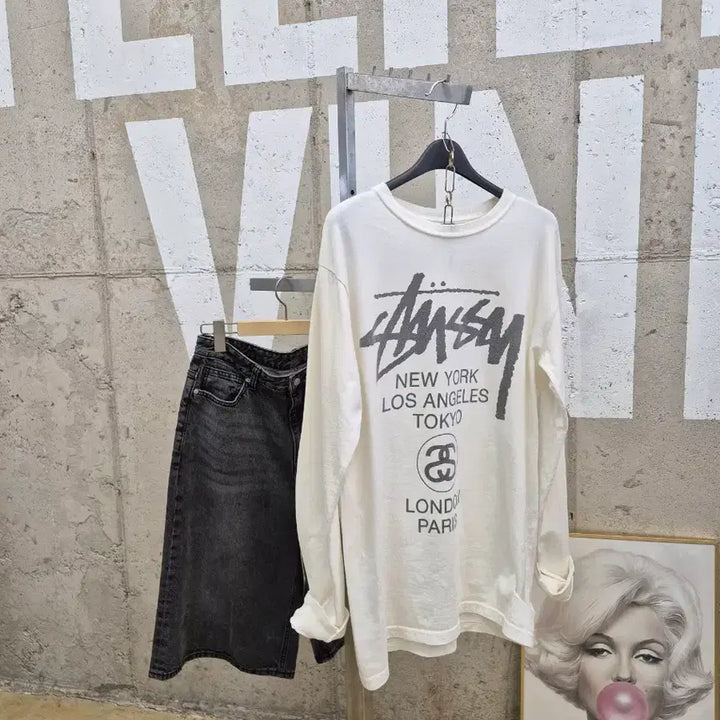 [SOLD OUT] 스투시 긴팔티셔츠