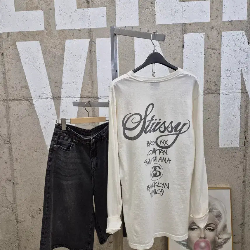 [SOLD OUT] 스투시 긴팔티셔츠