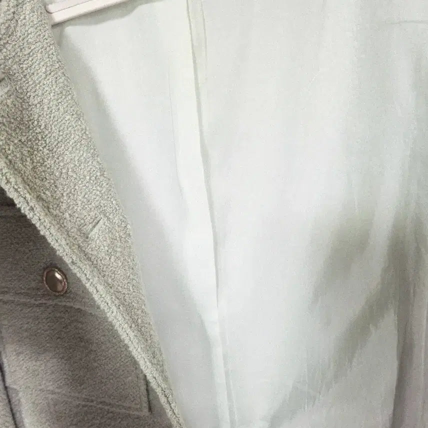 [SOLD OUT] 온앤온 트위드 자켓 민트색