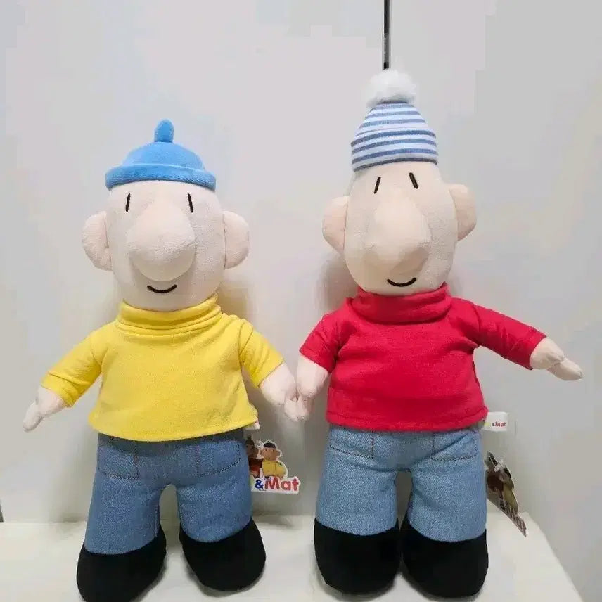 [BUNJANG] Pat &amp; Mat Medium Doll Set / 패트와 매트 중형(40) 인형 세트입니다.