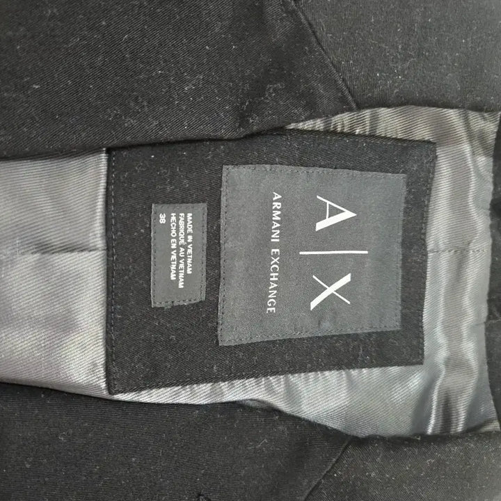 [BUNJANG] A|X Armani Exchange Black Blazer (Size 38) / A|X 아르마니 익스체인지 블랙 여성 블레이저 38 사이즈