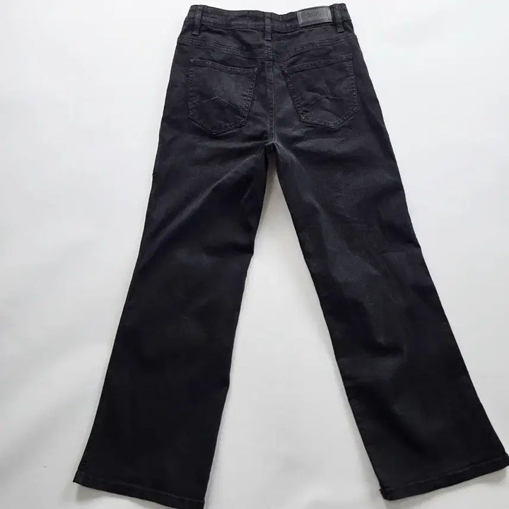 [BUNJANG] CARRERA Bootcut Black Denim Jeans / 카레라 청바지 부츠컷 흑청 스판 사이즈26 R4546