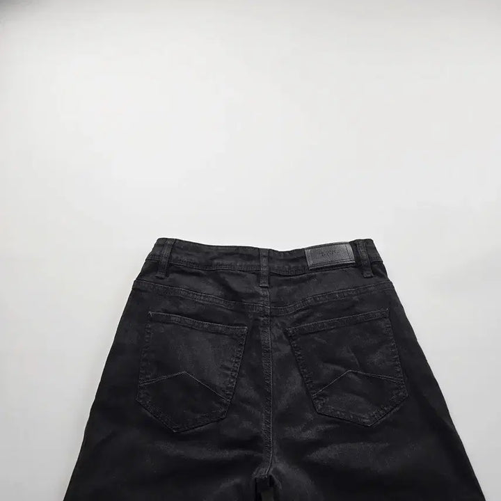 [BUNJANG] CARRERA Bootcut Black Denim Jeans / 카레라 청바지 부츠컷 흑청 스판 사이즈26 R4546