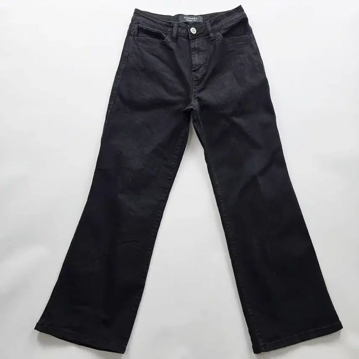 [BUNJANG] CARRERA Bootcut Black Denim Jeans / 카레라 청바지 부츠컷 흑청 스판 사이즈26 R4546